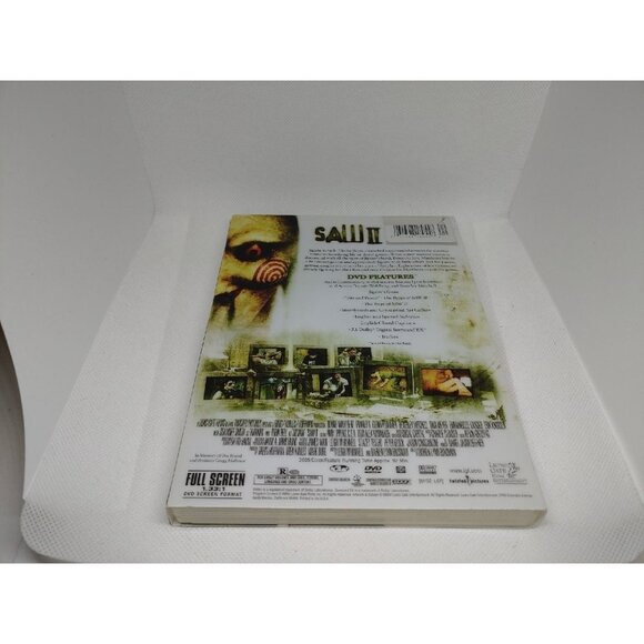 Saw II (Full Screen Edition), Used DVD, Dina Meyer,Timothy Burd,Glenn Plummer, - Picture 2 of 4